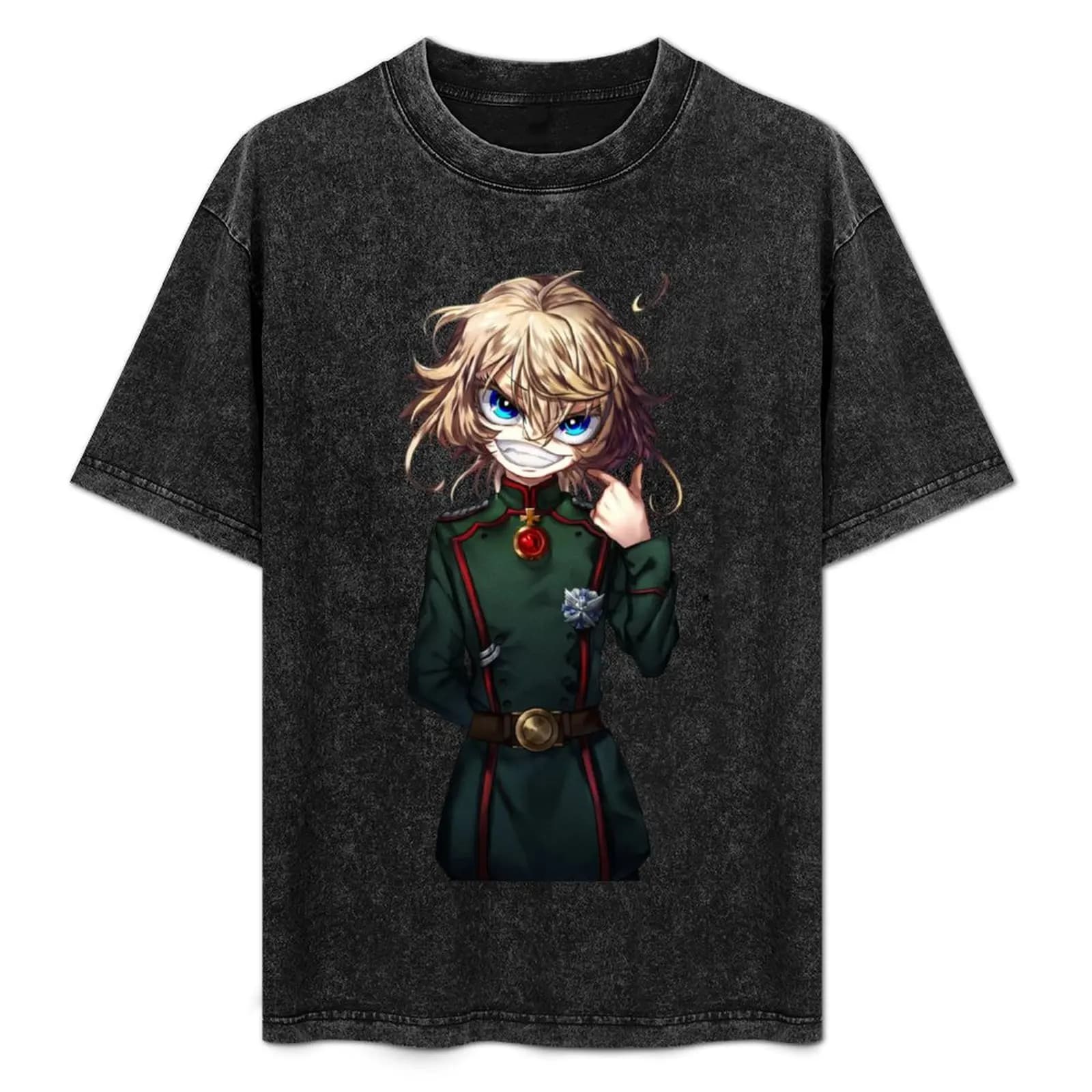 Tanya Degurechaff - Youjo Senki T-Shirt Simple Graphic Design T-Shirt