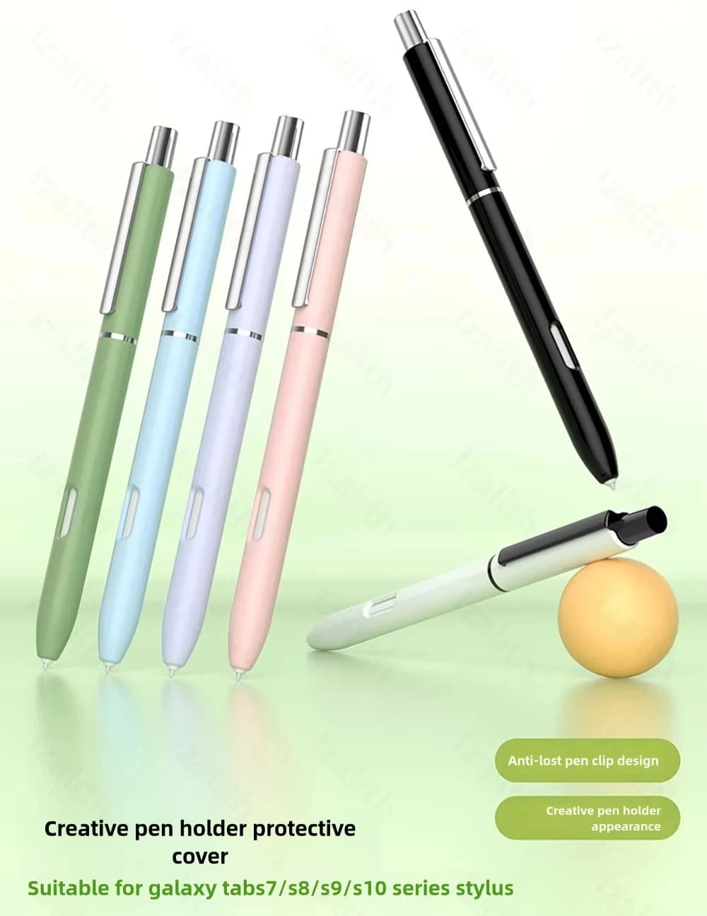 Stylus Protective Cover Tablet Touch Pencil Case Pen Sleeve for Samsung Galaxy Tab S7/S8/S9 S10