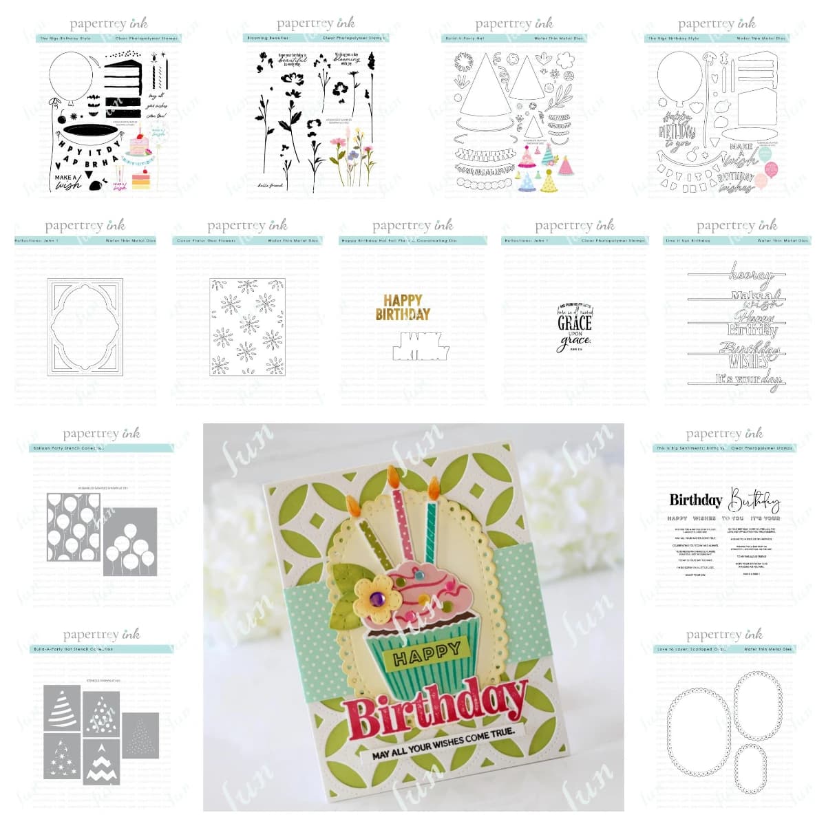 Scalloped Ovals Love to Layer Birthday Cutting Dies and Hot Foil Stencils for Scrapbooking Stamps Set Embossed Paper Decoration