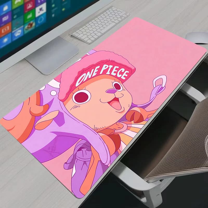 One Piece Tony Tony Chopper Play Mouse pad Gamer Home Computer HD Mousepad XXL Keyboard Carpet Anti-slip office mouse mat