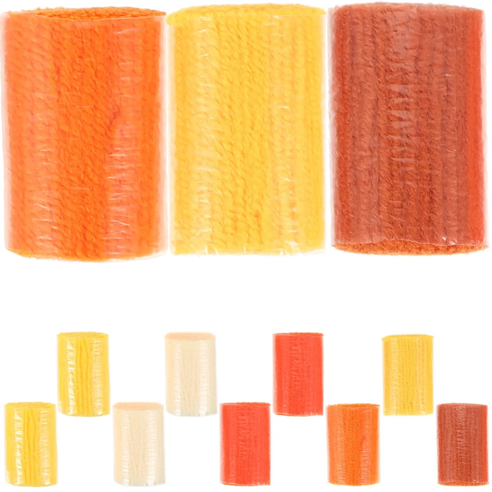 Set di 12 filati morbidi in acrilico per tappeti fai da te, kit per realizzare tappeti con uncinetto, lavori a maglia, coperte, cuscini, decorazioni per la casa