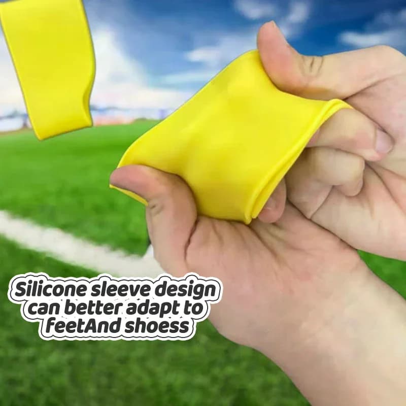 2 Pezzi Coprilacci da Calcio, Protezioni per Lacci Elastici in Silicone per Adulti, Accessori per Allenamento Calcistico