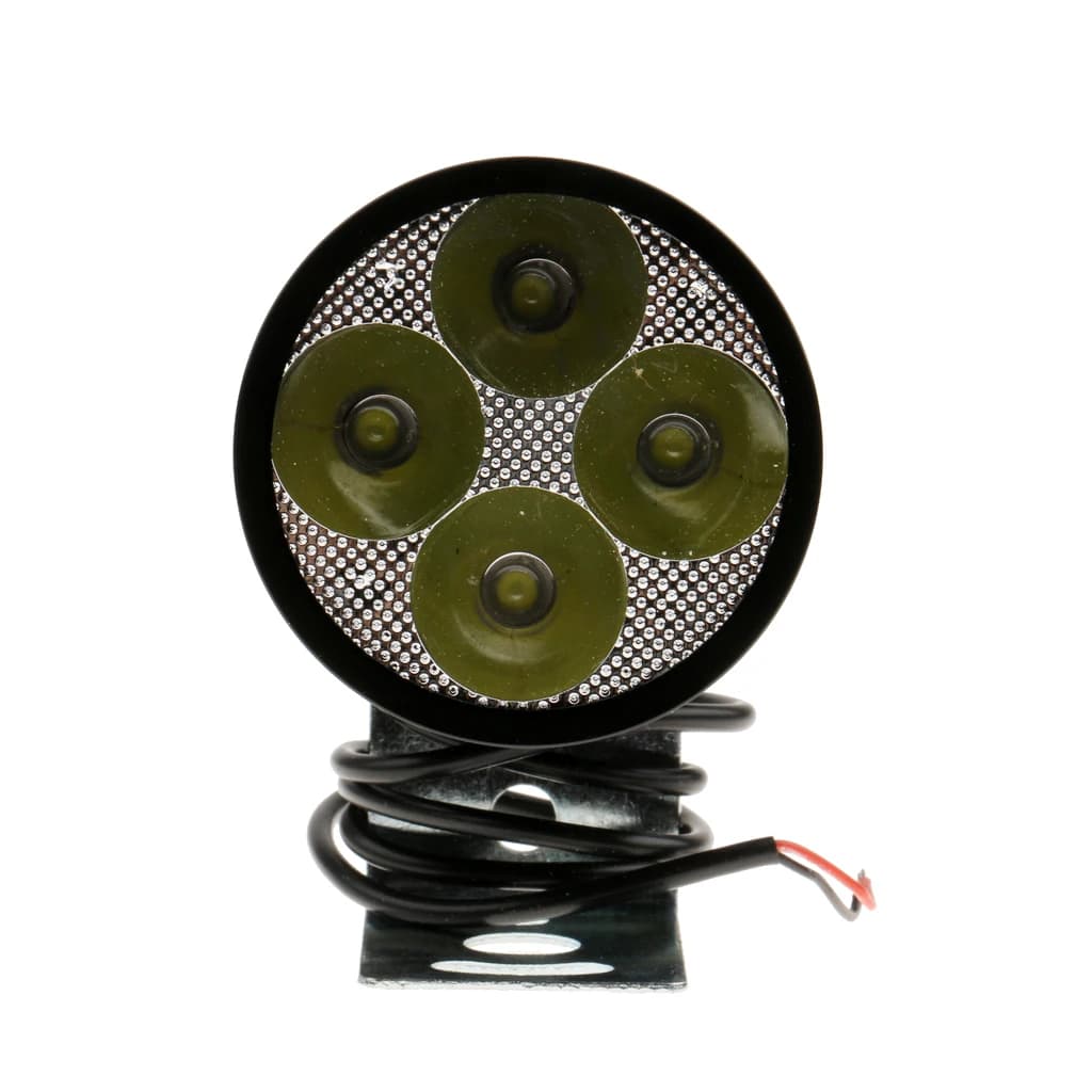 Faro LED in Alluminio per Moto, Impermeabile, ad Alta Potenza, per Bici Elettriche