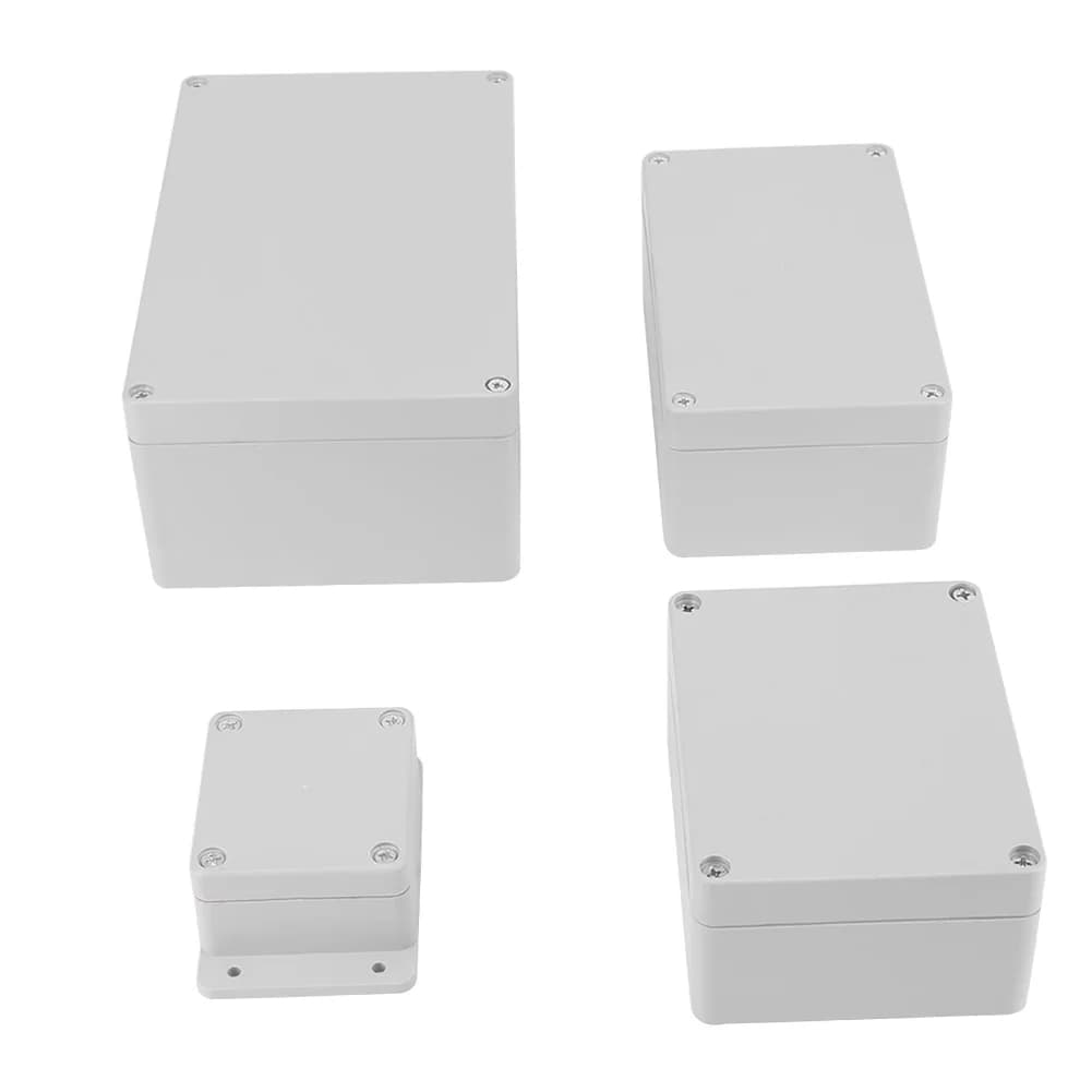 Scatola di giunzione Scatola di collegamento Resistente all'acqua IP65 ABS Scatola di progetto elettrico Custodia per strumenti Scatola di collegamento per cablaggio