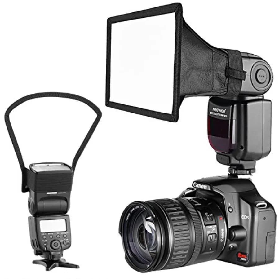 Kit Flash Speedlite con Softbox e Diffusore Riflettente per Fotocamere DSLR Canon, Nikon e Altre, Modelli TT560 TT850 TT860 NW5