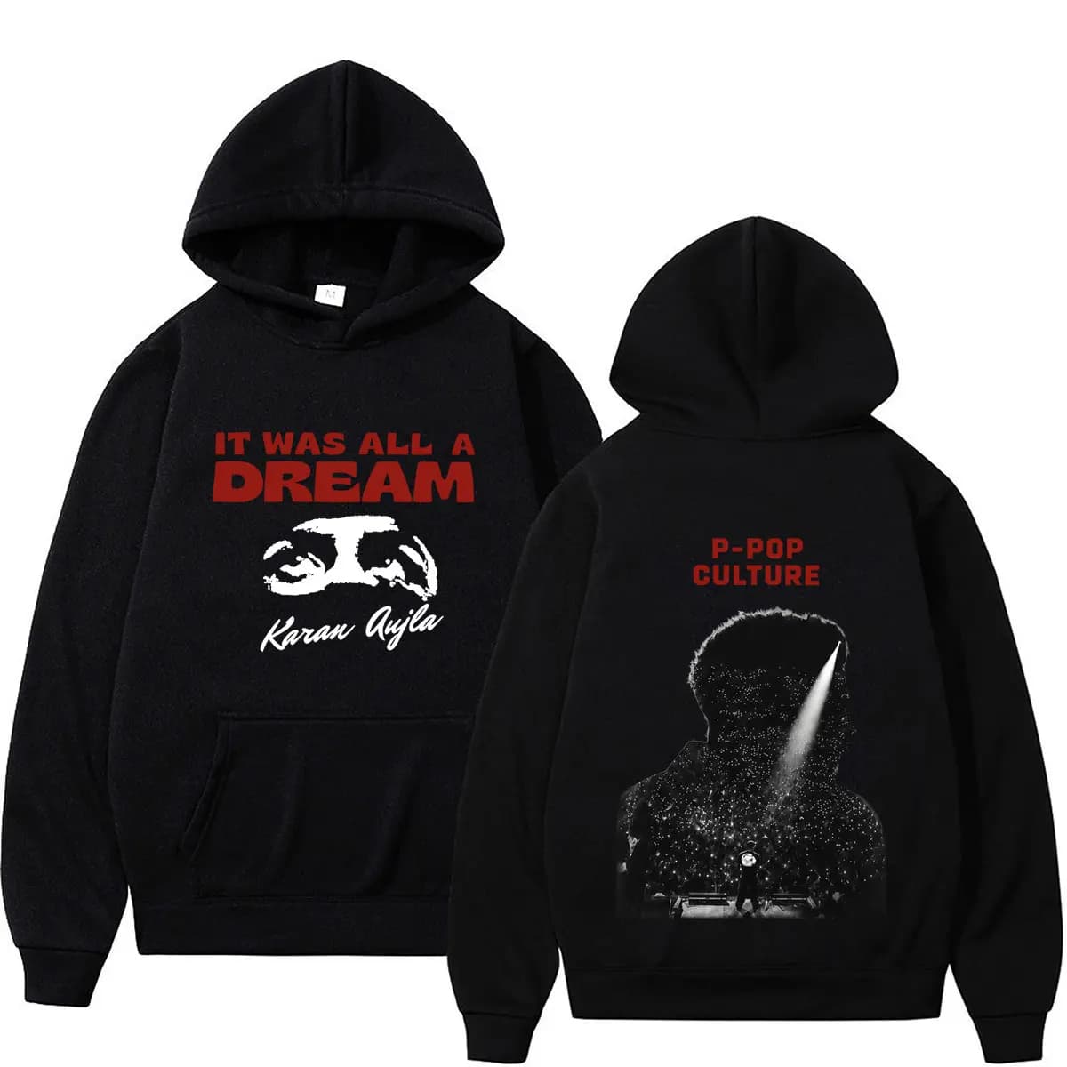 Rapper Karan Aujla P-POP Culture Tour 2026 Graphic Hoodie Men Women Hip-hop Sweatshirt Long Sleeves Casual Fashion Pullover Tops