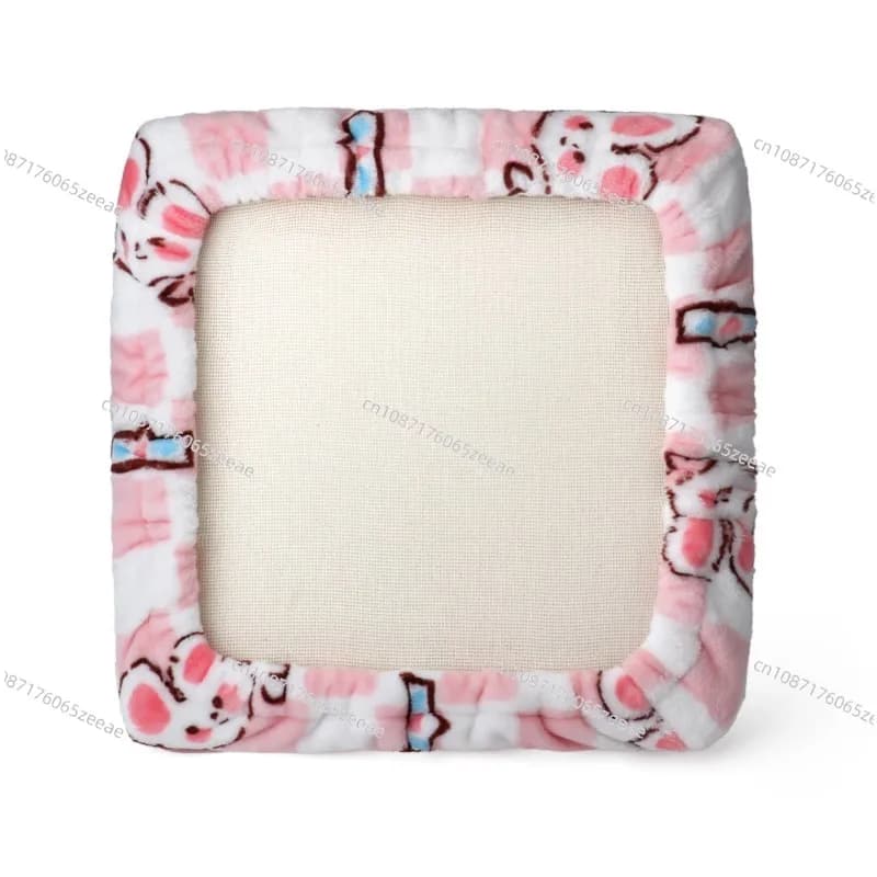 30x30 cm Punch Needle Frame Tufting Frame with Fleece Cover Gripper Strip Fabrics Holder for Embroidery And Needlework