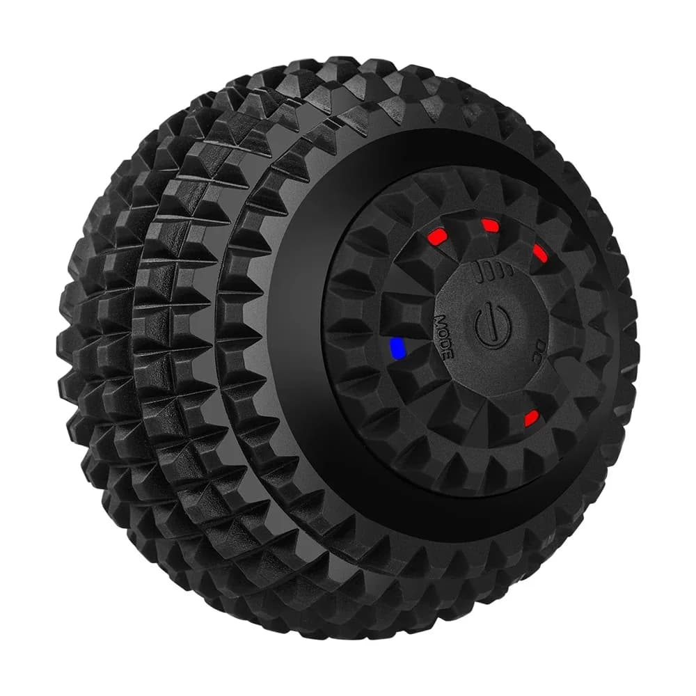 Electric Massage Ball 4-Speed Vibrating Massage Ball USB Rechargeable Massage Roller Training Yoga Fitness Foam Roller