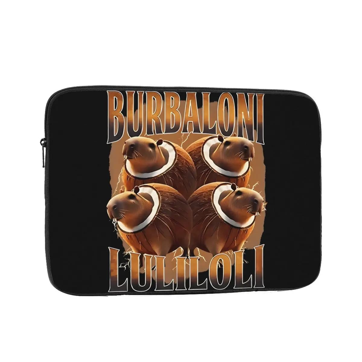 Burbaloni Luliloli Italian Brain Rot Ybara Meme Borsa per laptop Custodia per notebook Italiana Brainrot Custodia antiurto