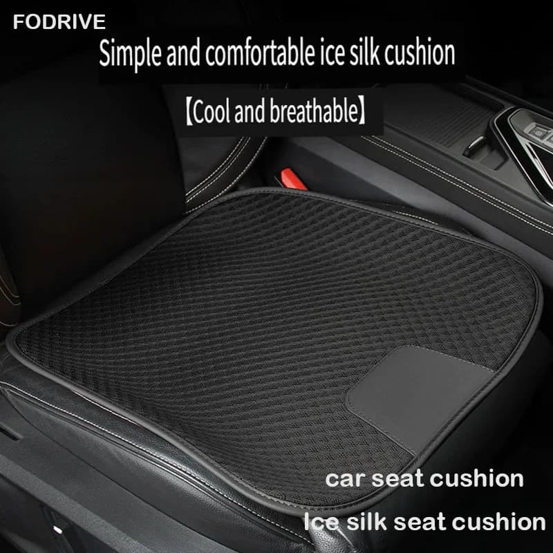 Summer Car Seat Cushion Cover Breathable Ice Silk Non Slip Auto Seat Protector Pad Men Women Universal Car Interior Accessories