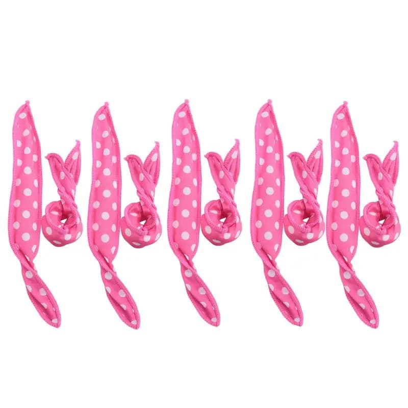A04G-10PCS Magic Bigodini per Capelli, Bigodini in Foam at Points for Night Waves, Flexible Bigodini Bearing, Bigodini DIY in Sponge