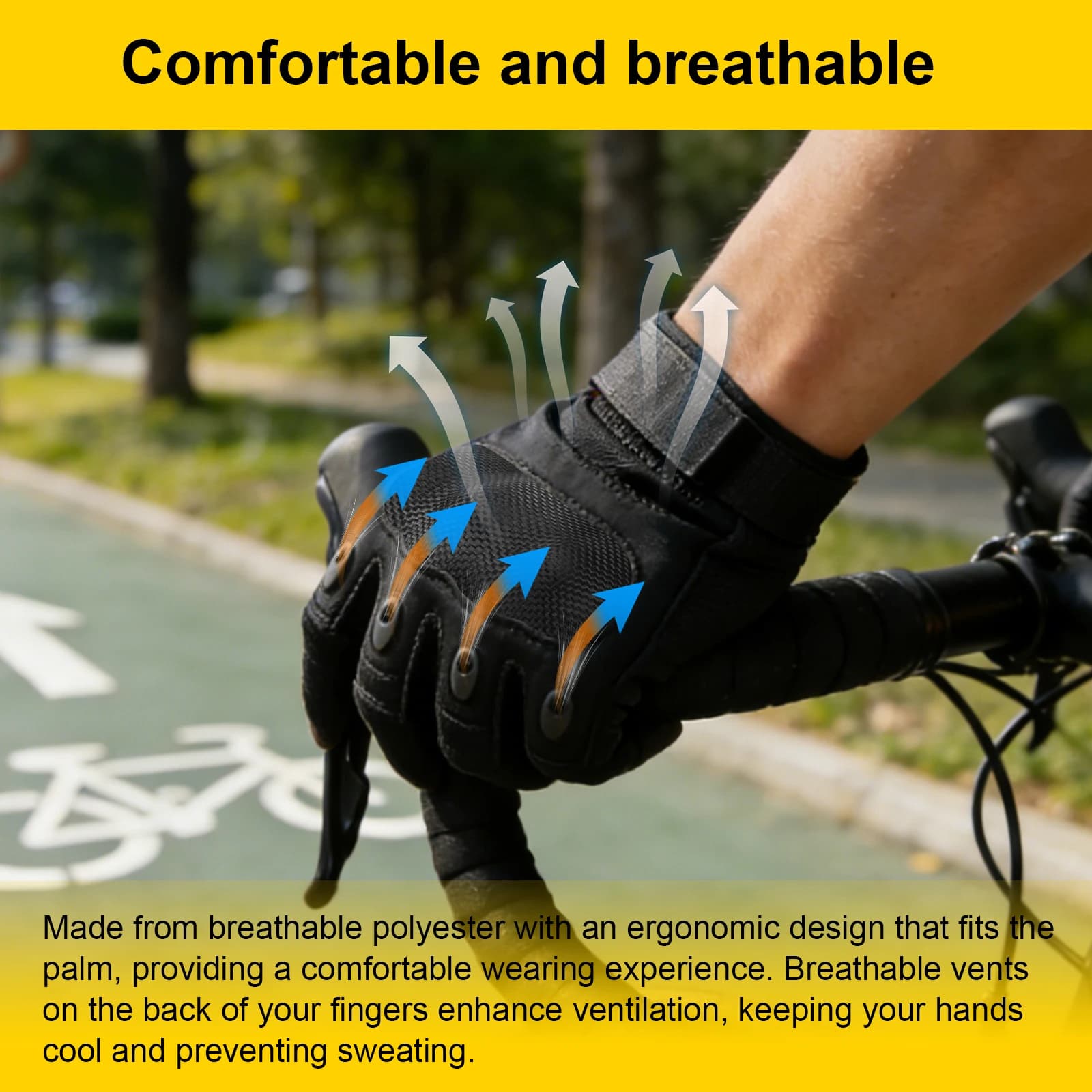 Dirt Bike Gloves for Men Women Touchscreen Motorcycle Gear with Hard Knuckle & Adjustable Wrist for Airsoft Paintball Range Work