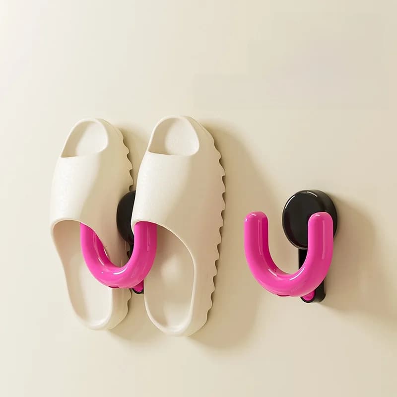 Strong Suction Cup Hook for Bathroom Wall Mounted No Drilling Required 5kg Load Bearing Adhesive Door Back Hook