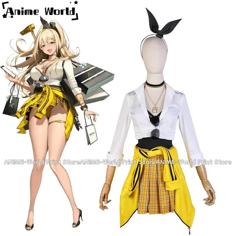 Personalized Training of Victory Game: Nikke Rupee Cosplay Costume Halloween costumes;6,a'3.k;8,