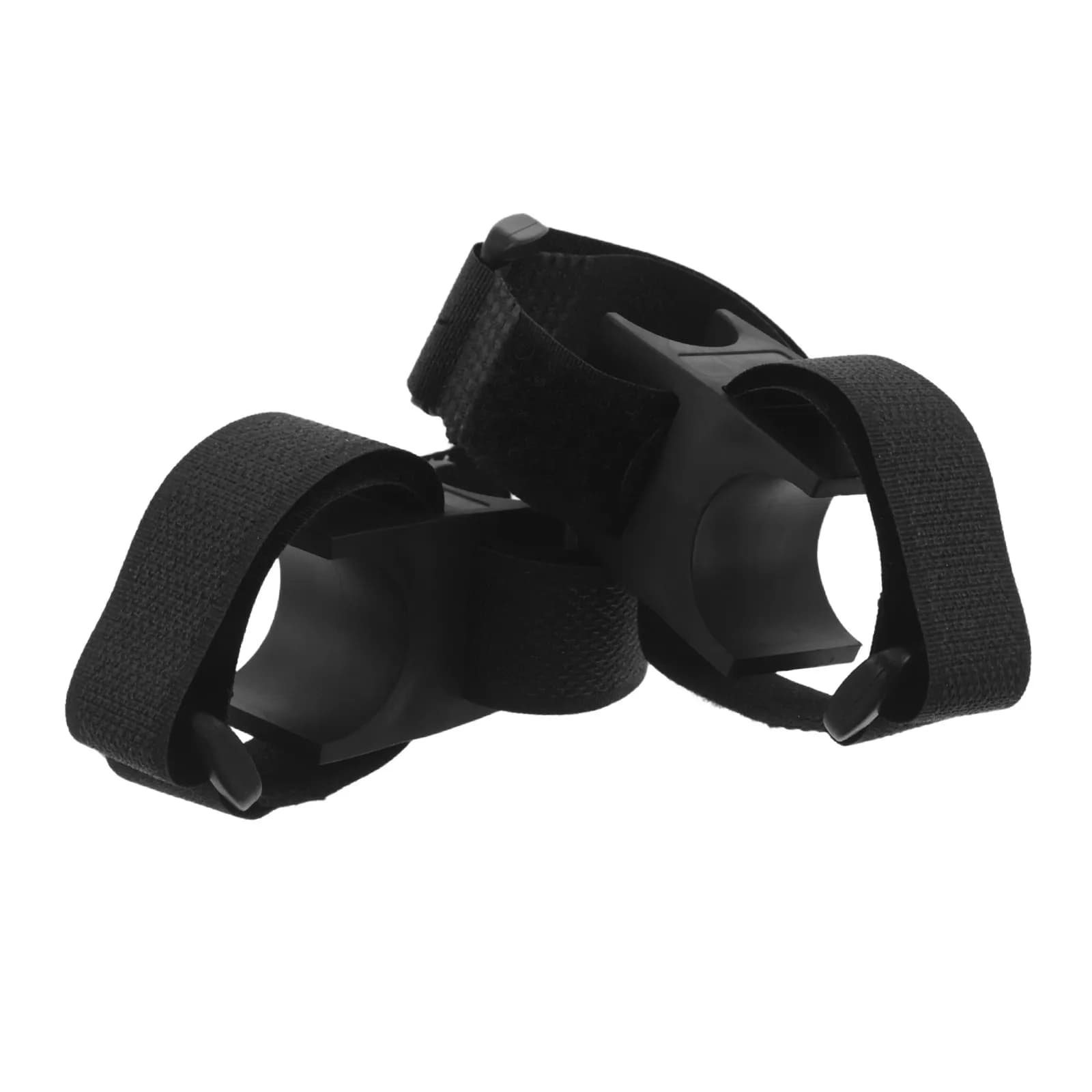 Supporto per Luce Bici 2 Pezzi, Morsetto Regolabile per Torcia da Manubrio, Staffa per Luce Anteriore per Bici da Notte
