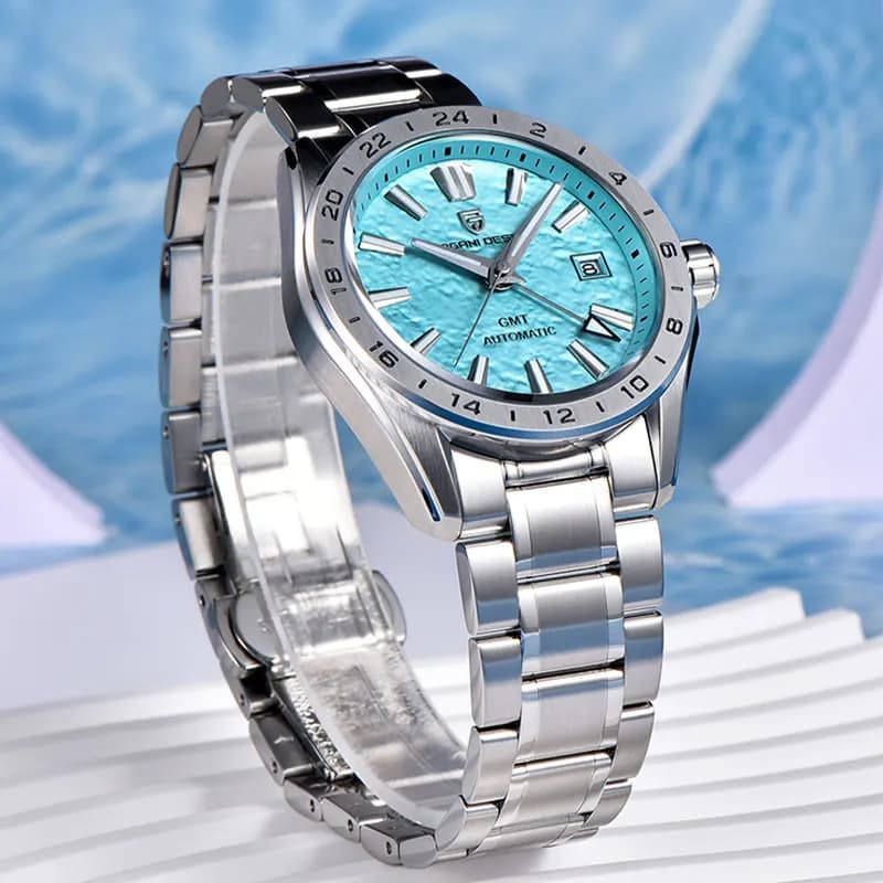 New PD-1792 PAGANI DESIGN 100M Waterproof men's mechanical watch Top Brand Automatic watch Gift Reloj Hombre sapphire crystal watch