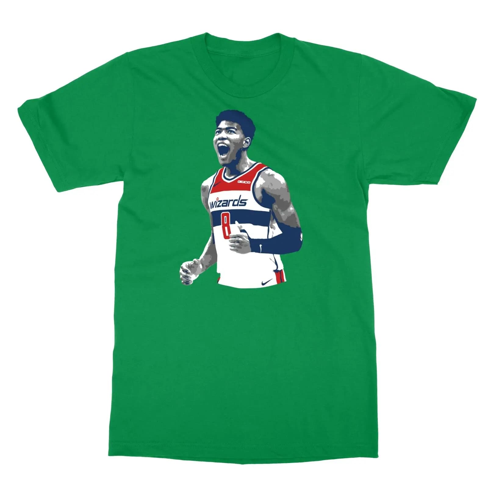 T-shirt da uomo Rui Hachimura Silhouette Washington Basketball