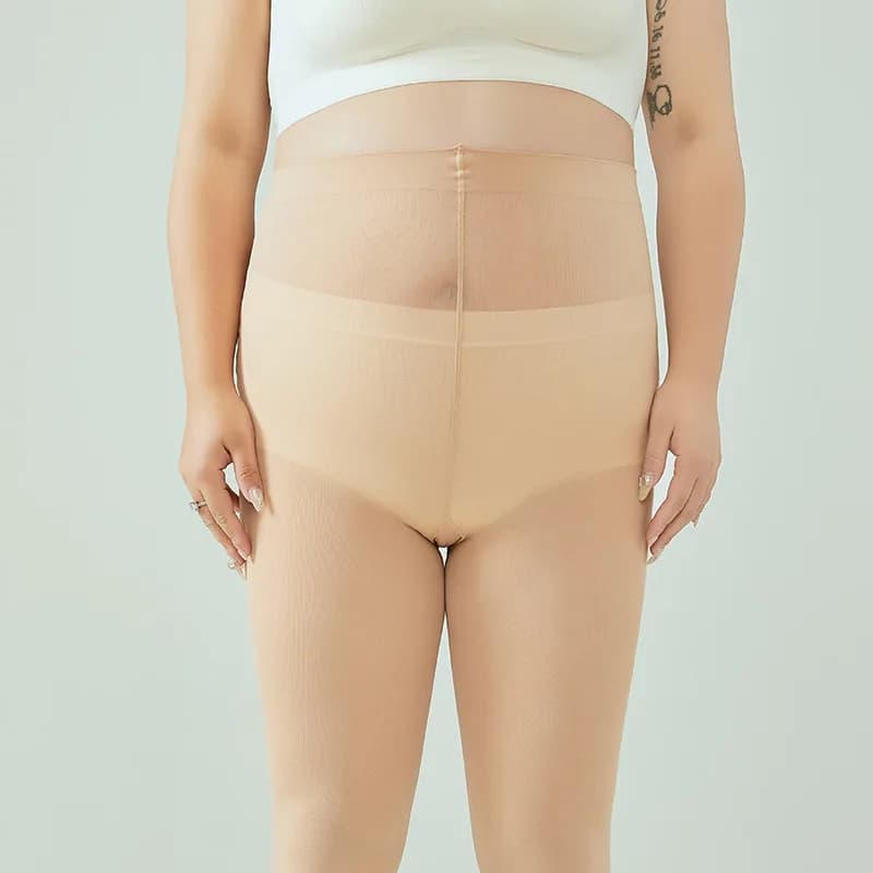 Plus Size Stockings Without Socks Without Feet Without Socks9Nine-point Leggings Plus SizemmSpring and Autumn Bare Leg Artif