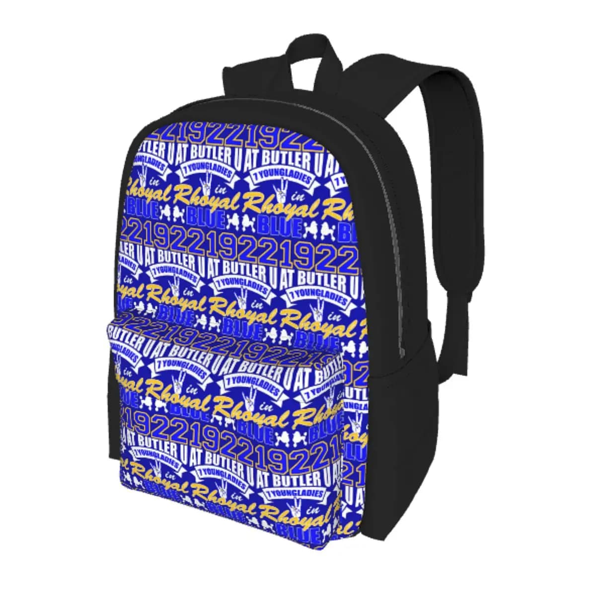 Sigma Gamma Rho 1922 At Butler U 7 Youngladies Zaino per studenti Borsa da scuola Zaino da viaggio per escursioni Borsa da viaggio per uomo e donna Borse a tracolla