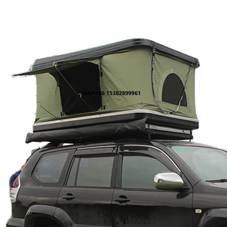Tenda da Tetto Rigida XL per Camion, per 3-4 Persone, Tenda da Campeggio per Auto
