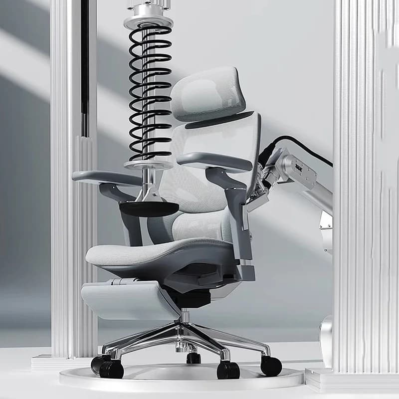 Sedie da ufficio per computer con supporto per la schiena, sedie da gaming ergonomiche girevoli di lusso, mobili per ufficio
