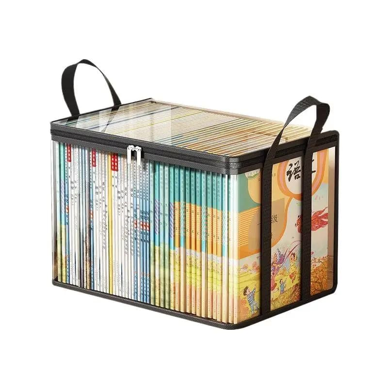 Durable Transparent PVC Organizer Box Flip Lid Design For Daily Item Storage