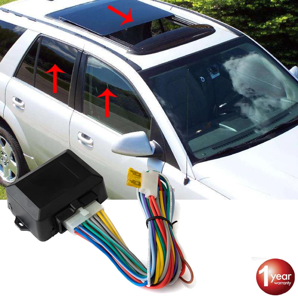 Alzacristallo elettrico per Auto per 4 porte chiudi automaticamente Windows modulo remoto accessori per sistemi di allarme