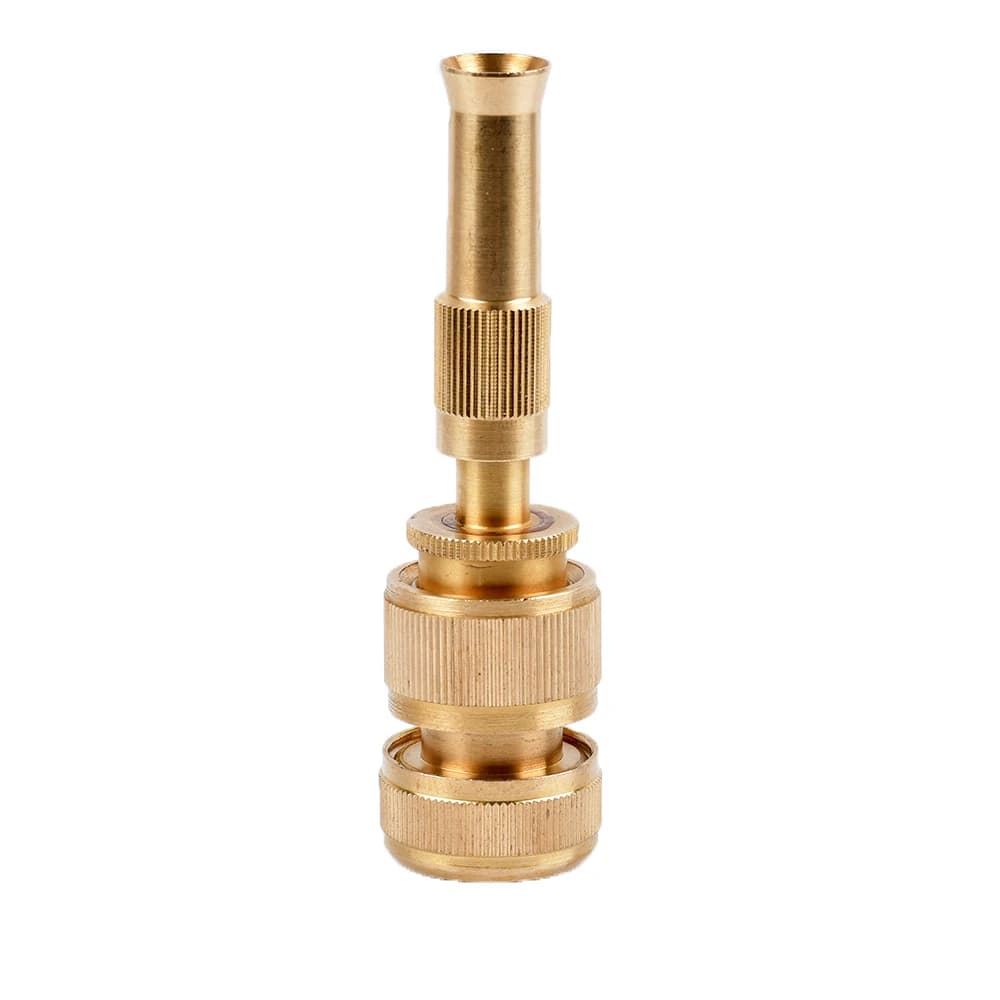 Copper connector for garden irrigation hose for water gun for 1/2 inch brass 1pc car wash