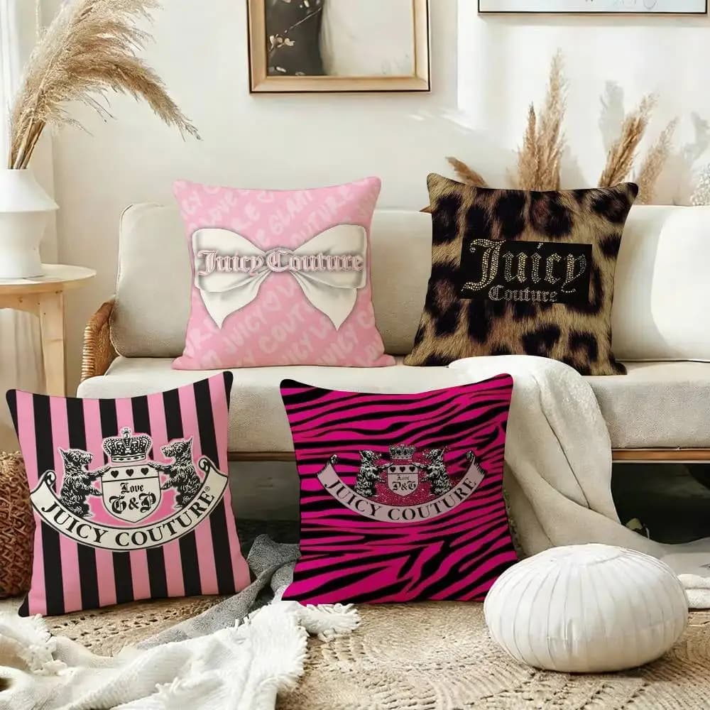 Fodera per cuscino quadrata bifacciale HOT Fashion J-Juicy JC C-Couture per divano e letto