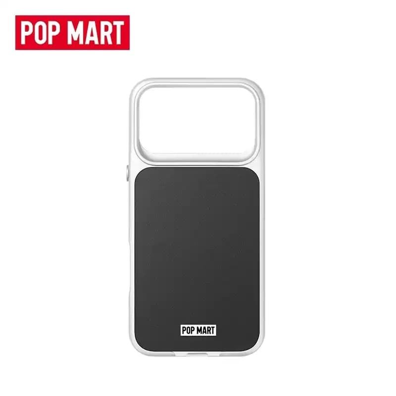 POPMART Magnetic Back Cover Case (Matte Silver) 16 PM 17 PM Series Blind Box Mystery Box Doll Cute Anime Figure Ornament Gift