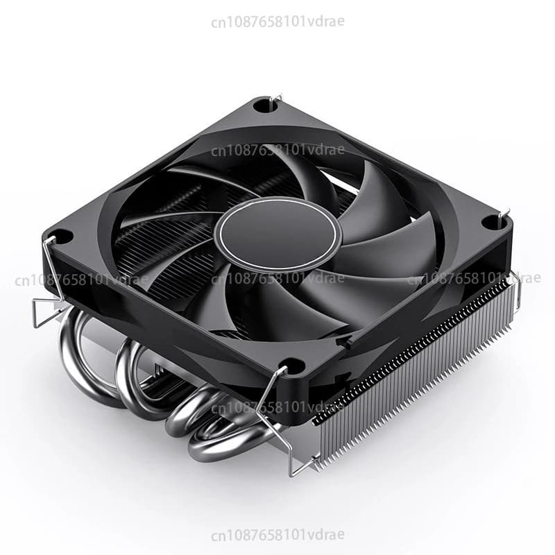Raffreddatore d'aria CPU HP-400S con ventola da 9 cm, design a pressione verso il basso, 4 tubi di calore, ultrasottile