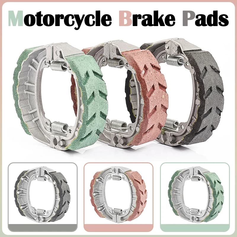 1PC Pastiglie Freno Moto Tamburo In Metallo Ganasce Freno Blocco per CG125 GY6 125 JH70 110 veicoli elettrici