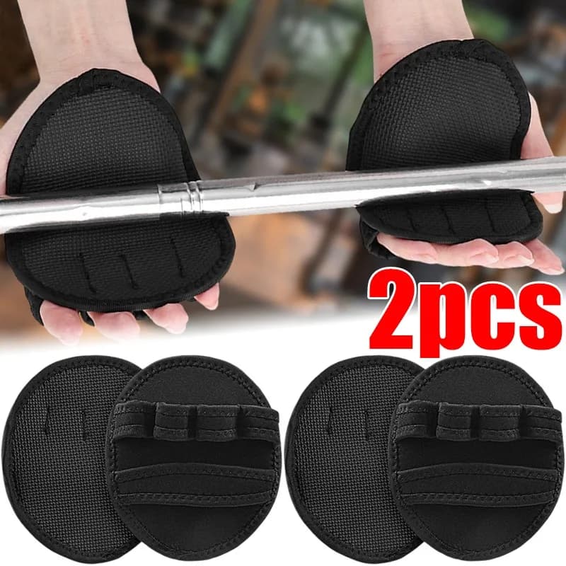 2PCS Grip Pad for Gym Lifting Grips Training Gloves for Gym Weightlifting Calisthenics Powerlifting Fitness Sport Hand Protection