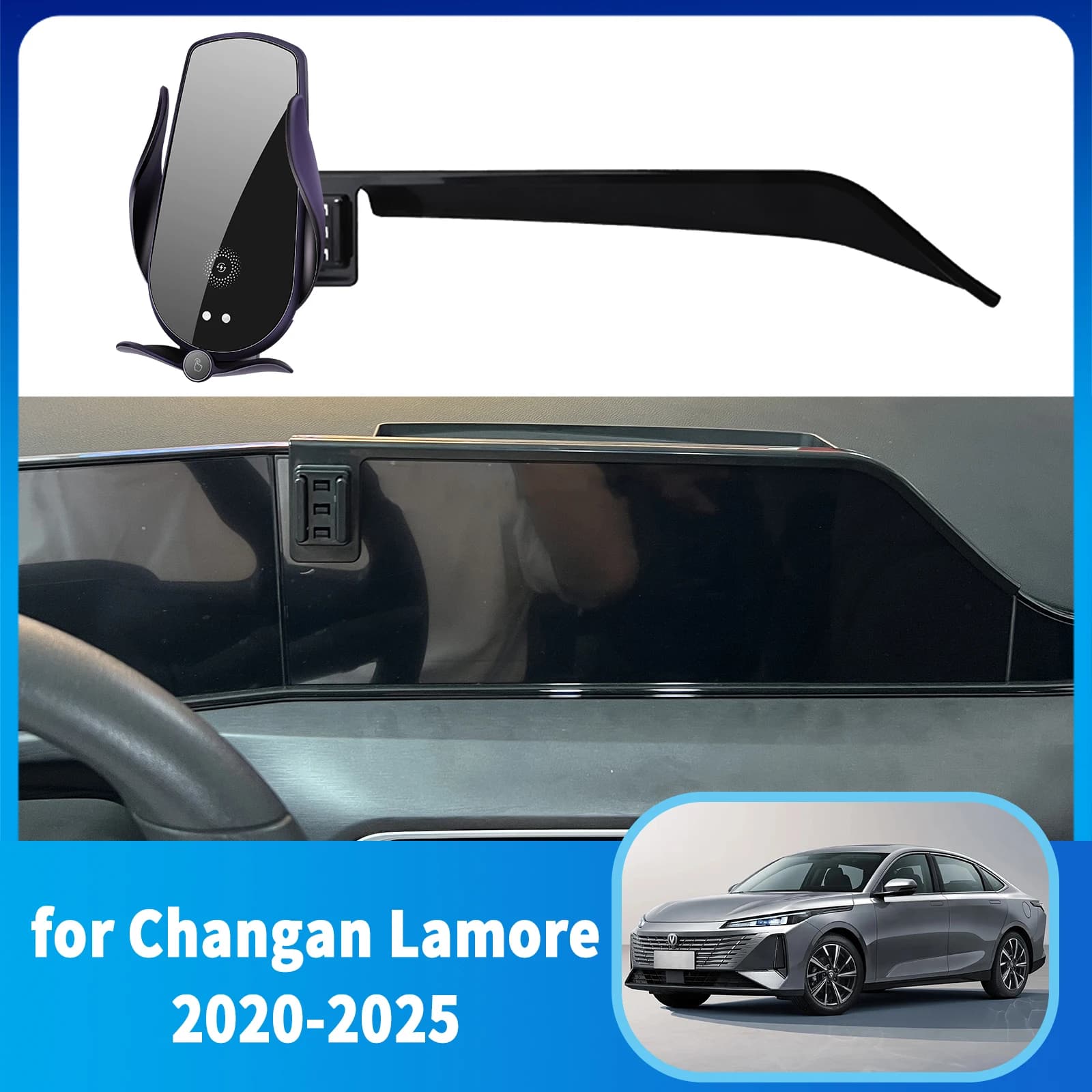 For Changan Eado Plus 2025-2020 GPS bracket Navigation support Car mobile phone support accessories