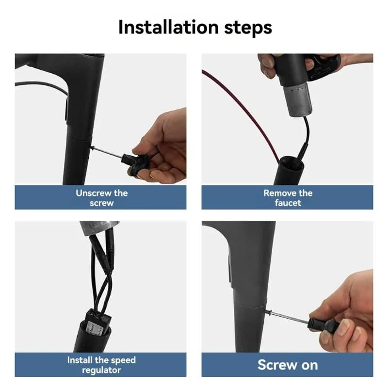 ABKV-Per Xiaomi 4/4 Lite/4 Ultra/3 Lite 36V Parte di ricambio dell'acceleratore per scooter elettrico - Governatore per scooter elettrico