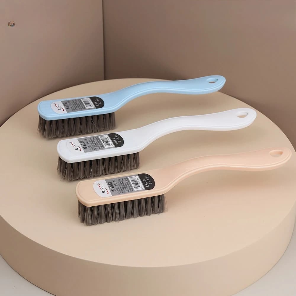 Spazzola Multiuso Linyi per Pulizia Domestica, in Plastica, con Setole Dure Tipo Macaron, per Scarpe