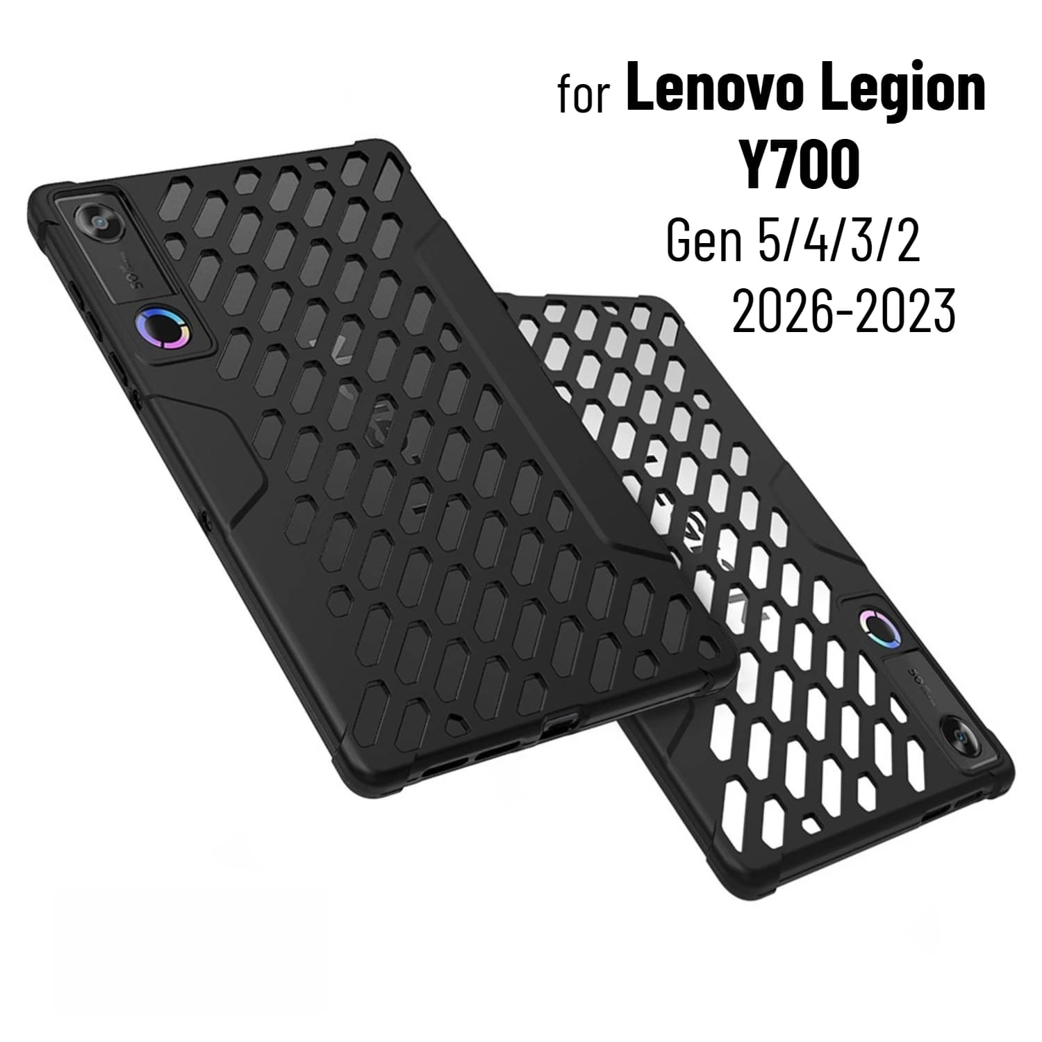 Custodia Morbida in TPU per Tablet Lenovo Legion Y700 Gen 5/4/3/2, Cover Protettiva con Retro Cavo per Tablet Legion Y700 2026-2023 da 8.8 Pollici