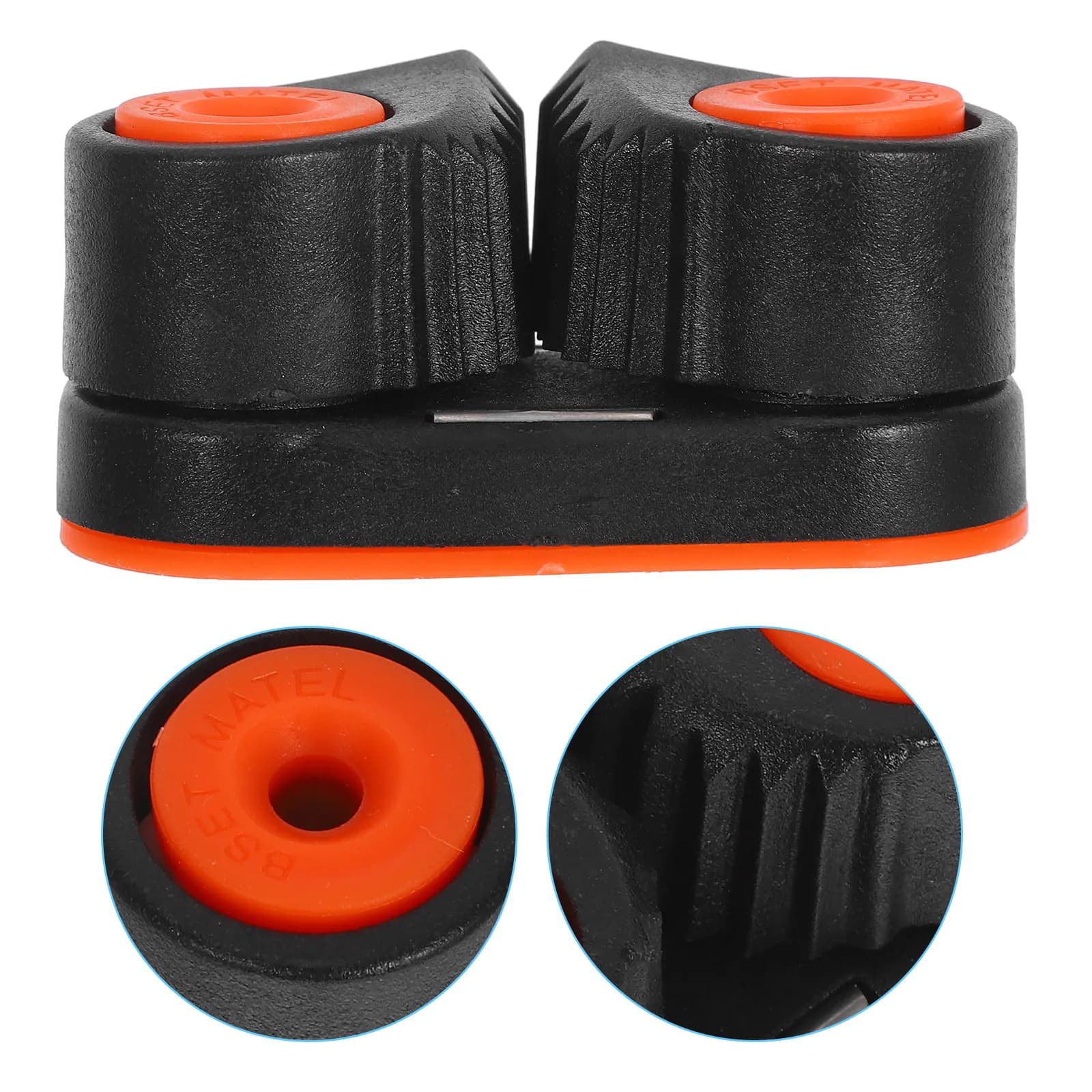 Tenditore a Morsetto Multifunzionale in Nylon per Corde, per Barche a Vela, Kayak, Canoe, Accessori Nautici, Riutilizzabile, Resistente all'Usura, Piccolo