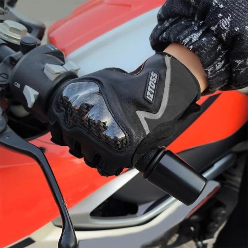 Y1UB Full Finger Winter Motorcycle Warm Gloves TouchscreensAnti Slip Windproof Thermal for Texting Running Cycling Skiing 2x