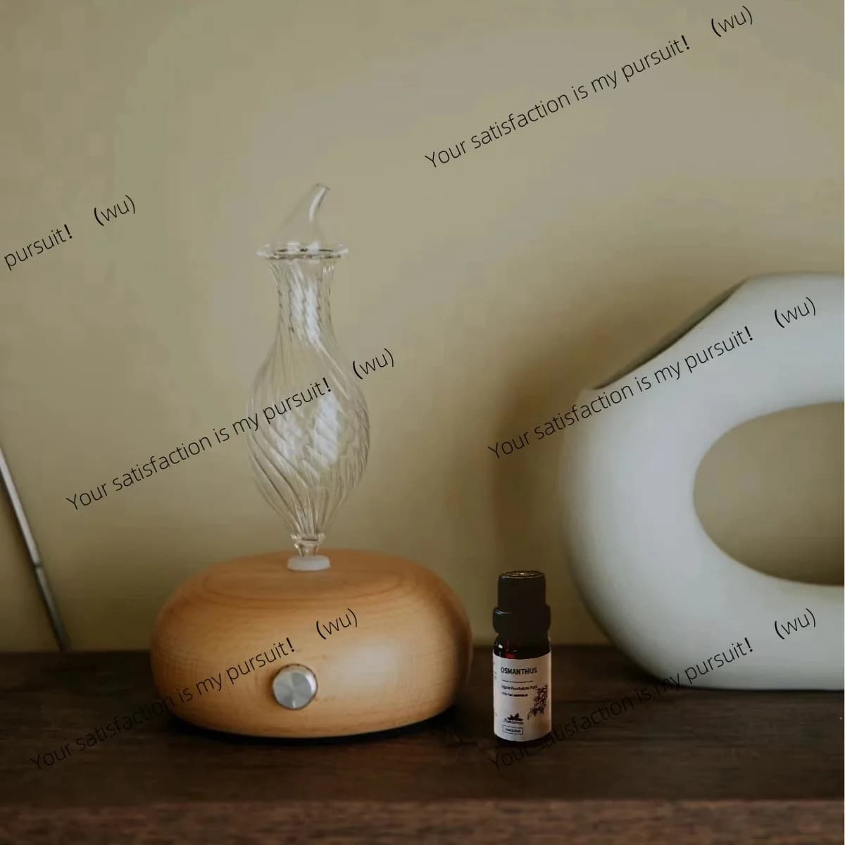 Specifiche del diffusore di oli essenziali Macchina creativa per aromaterapia per hotel con venature del legno Umidificatore per ufficio domestico