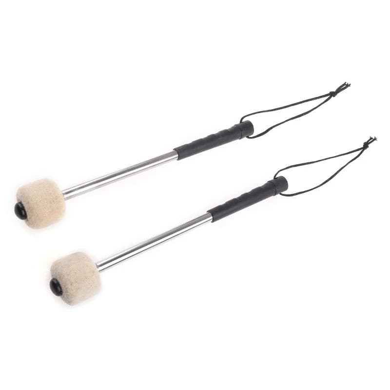 2 Pack Hammer for Head Drum Set Felt Pad Percussion Beater Accessories Beater Drumstick Wool Mallet Musical Instrument P