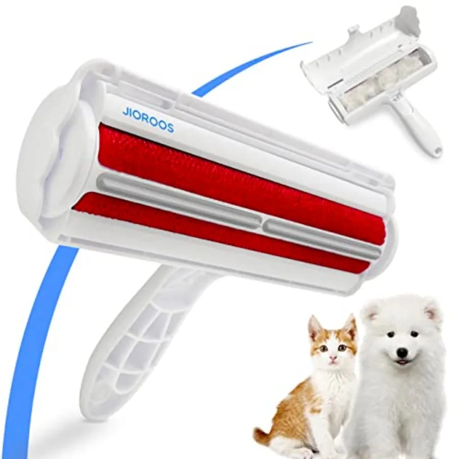 Epilatore per animali domestici Rimozione riutilizzabile per peli di cani e gatti per mobili Divano Tappeto Vestiti Seggiolini per auto o biancheria da letto Rullo per pelucchi portatile