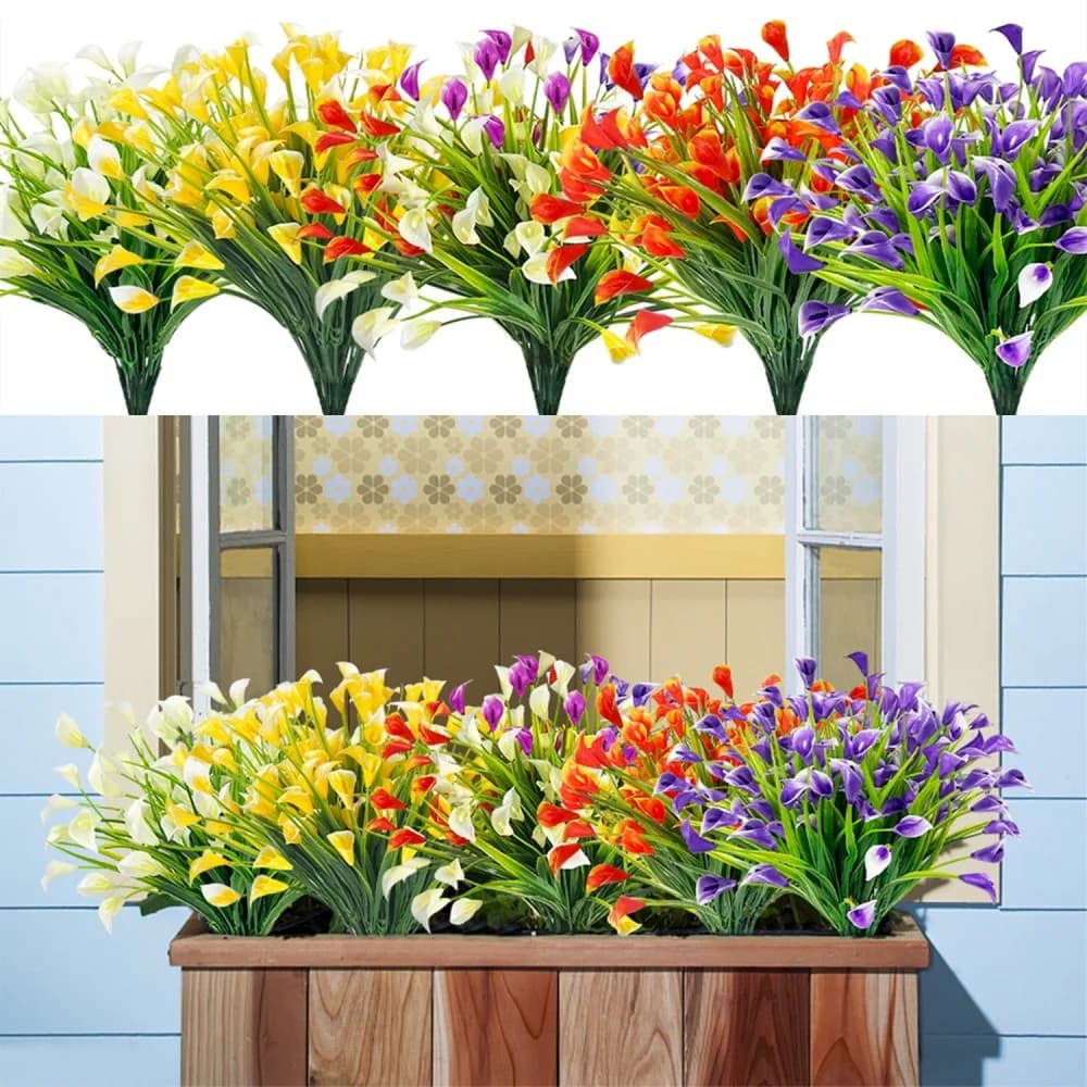 Lotus Flower Bouquet Artificial Flowers For Hotel Home Room Wall Decor Plants Party Simulation Ornament Decorate