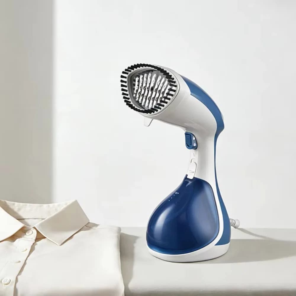 Mini Handheld Garment Steamer, 240ml Water Tank, 1500W, Travel Ironing Brush, Portable Clothes Steamer, Home and Travel Use