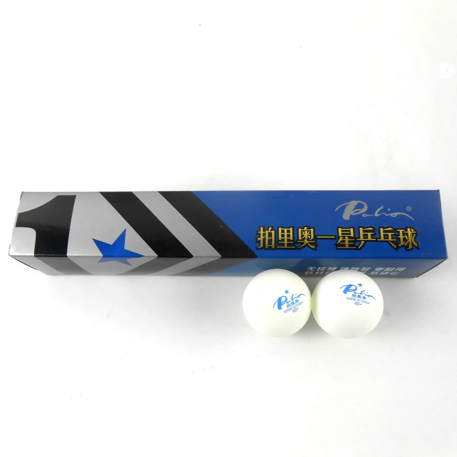 Palline da ping pong bianche originali Palio 1 Star 1-Star 40+ nuovi materiali per ping pong
