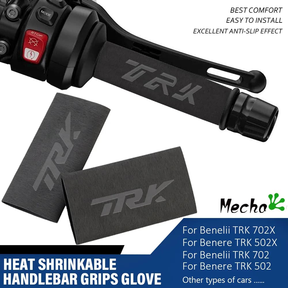 Moto Per Benelli TRK 502X 502 trk 702 702X Manopole Termoretraibili Copertura Grip Guanto antiscivolo