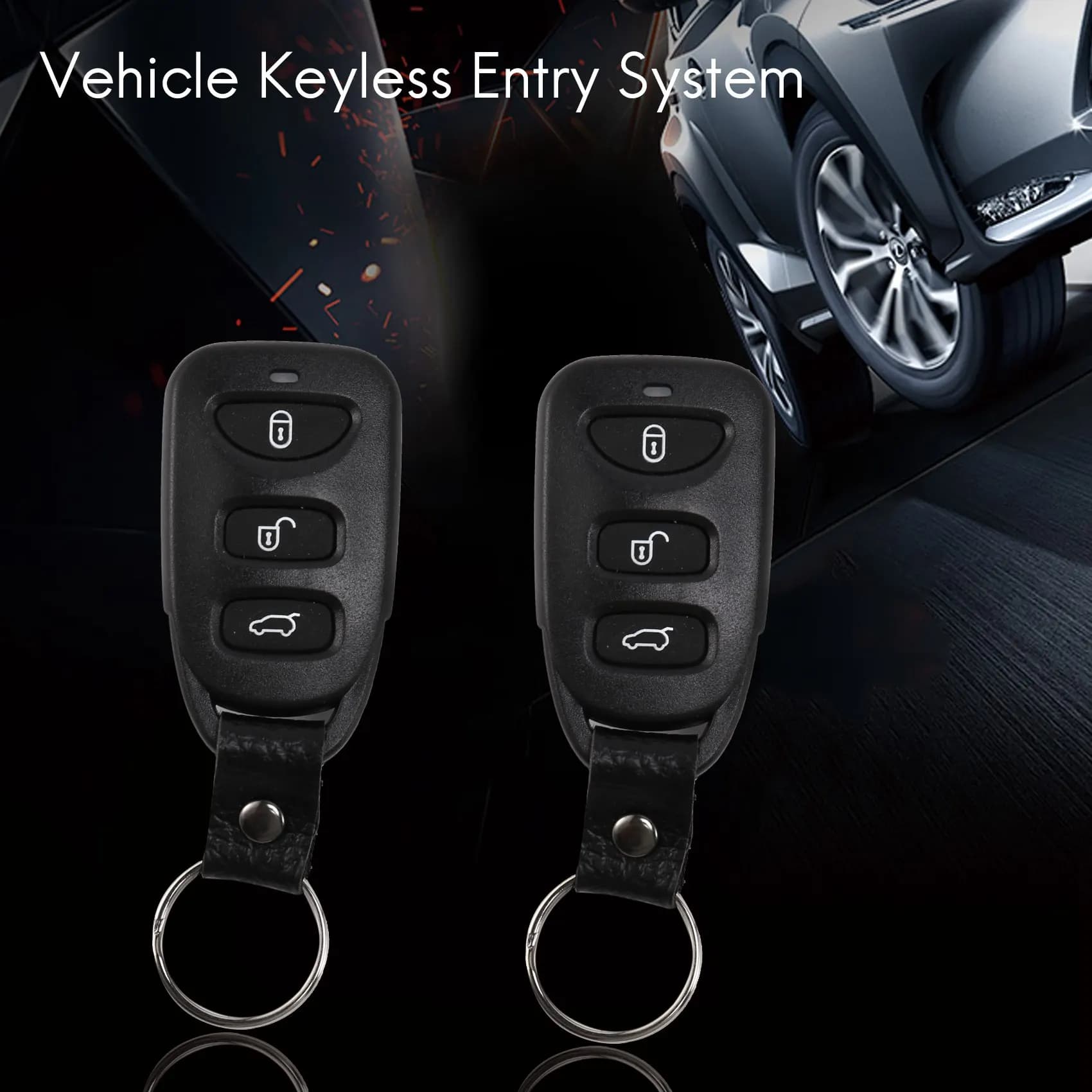 Potenti sistemi di allarme per auto universali Kit centrale remoto automatico Serratura per porta Sistema di accesso senza chiave Chiusura centralizzata con telecomando