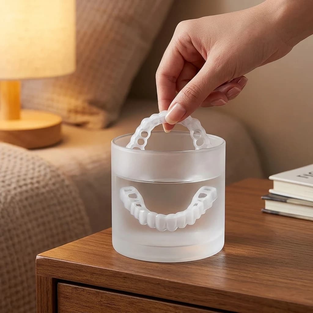 Copertura Dentale Temporanea Riutilizzabile per un Rapido Restyling del Sorriso - Comoda e Adattabile ck848