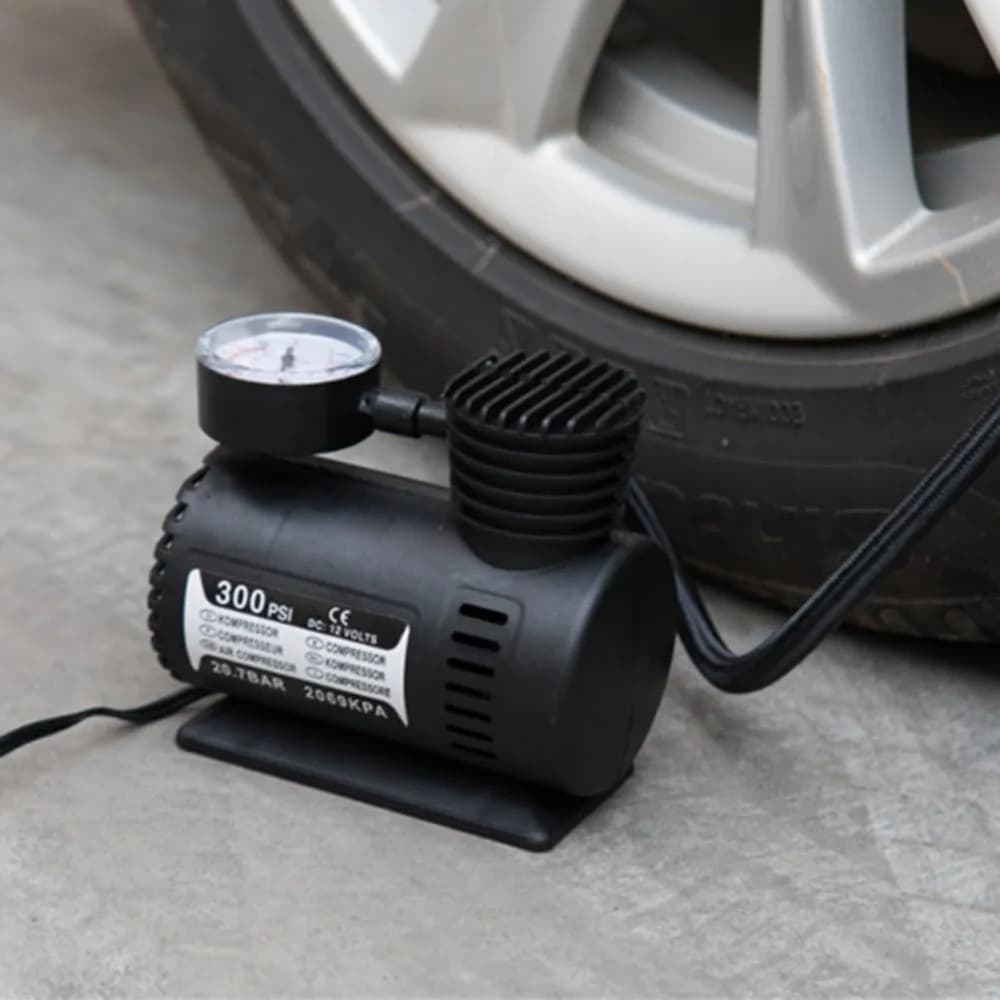 12V Mini Compressore D'aria Per Auto 300psi Heavy Duty Elettrico Pompa di Gonfiaggio Dell'aria Per Pneumatici Auto Portatile Gonfiatore Pneumatici Per Biciclette