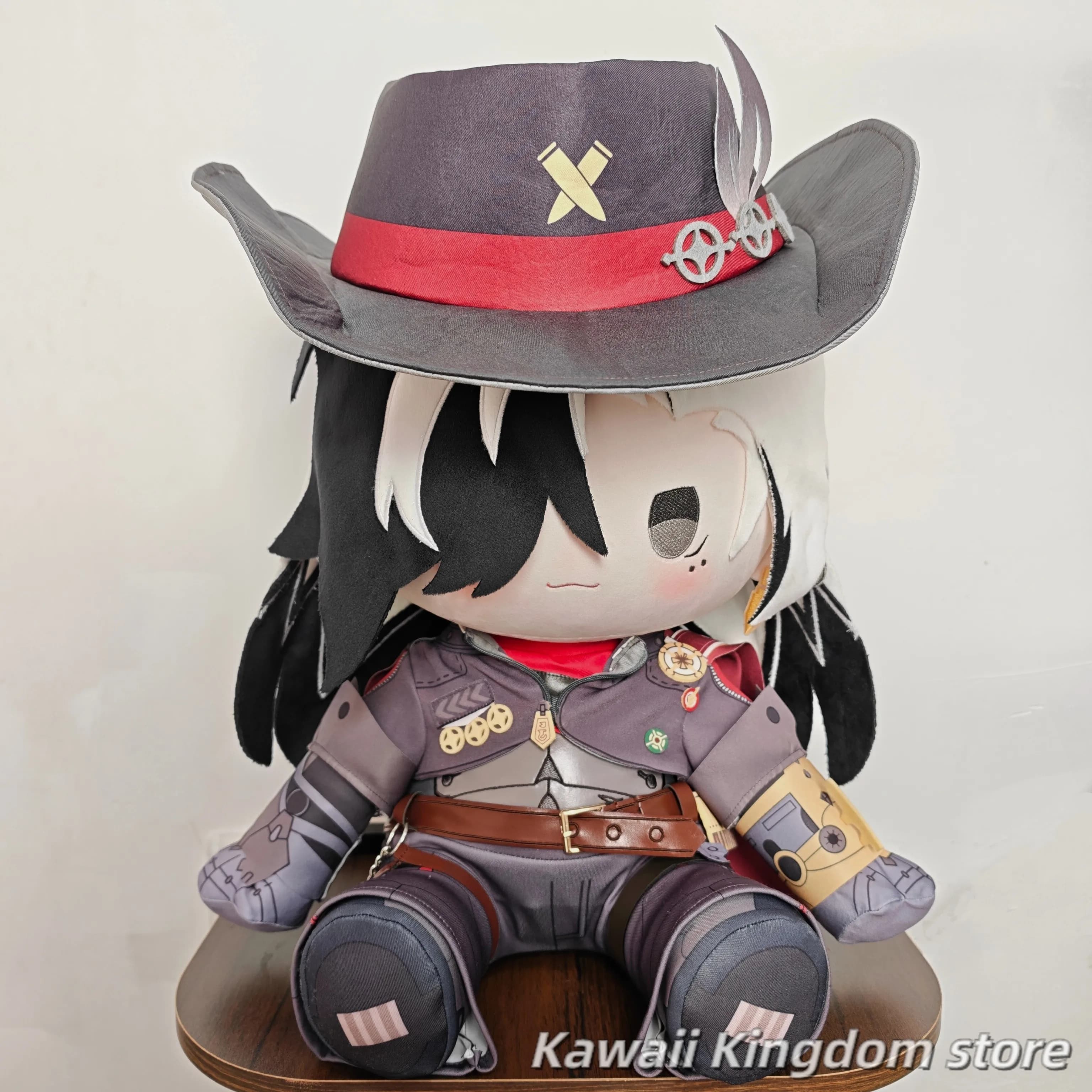 Honkai: Star Rail Boothill 40cm Anime Sitting Posture Figure Idol Plushies Pillows Birthday Gift Pillow Cosplay Student Gift